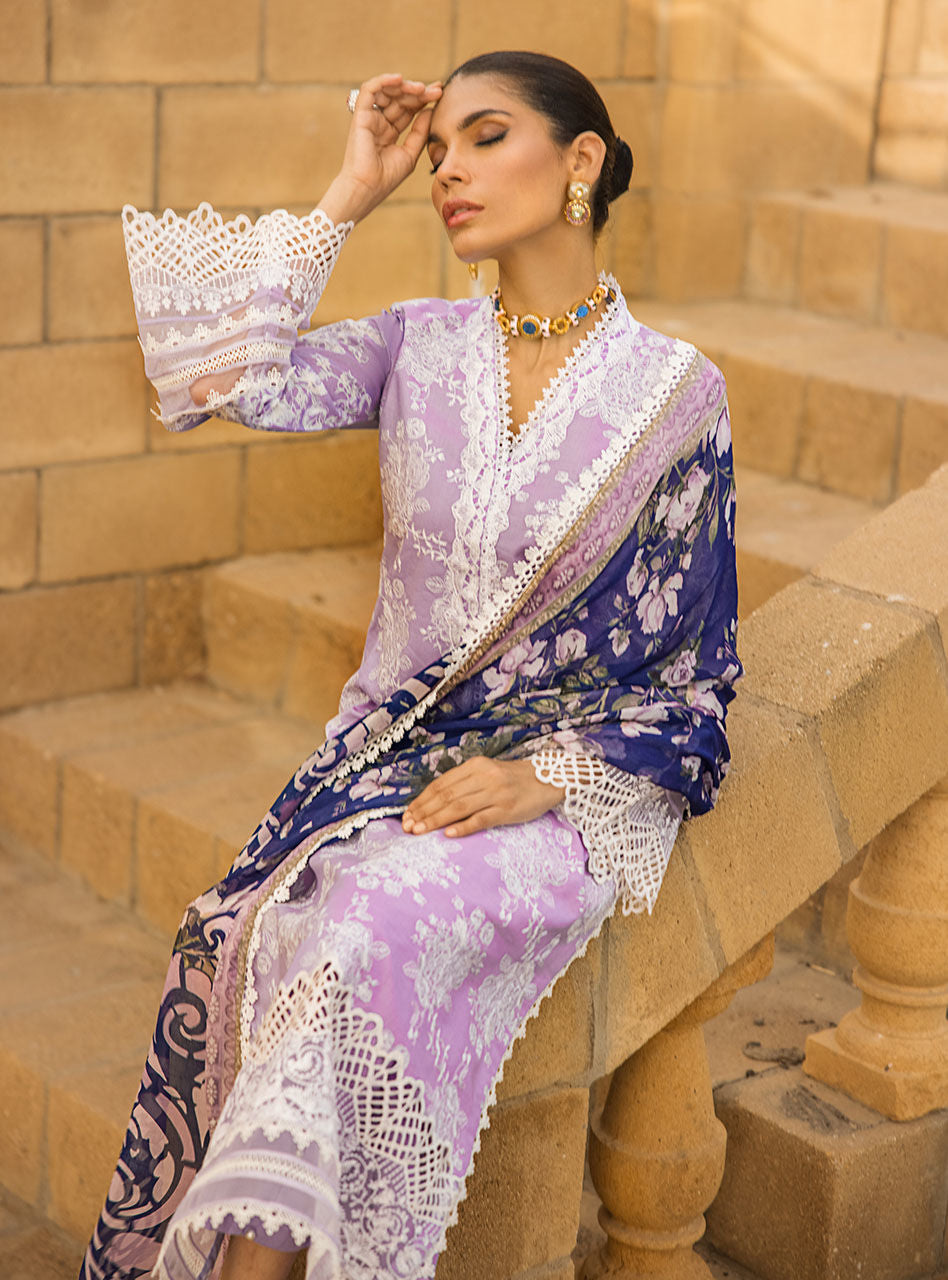 Buy Zainab Chottani | Luxury Lawn '23 Pakistani Embroidered Clothes For Women at Our Online Designer Boutique UK, Indian & Pakistani Wedding dresses online UK, Asian Clothes UK Jazmin Suits USA, Baroque Chiffon Collection 2023 & Eid Collection Outfits in USA on express shipping available @ store Lebaasonline