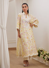 Load image into Gallery viewer, FARAH TALIB AZIZ | LEA EID &#39;25 Pakistani designer suits is available @lebaasonline. We have various Pakistani Bridal dresses online available in brands such as Mari B, Imrozia, Suffuse pret 2025 is best for evening/party wear. Get express shipping in UK, USA, France, Belgium from Lebaasonline in Pakistani SALE