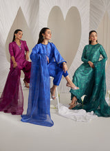 Load image into Gallery viewer, FARAH TALIB AZIZ | LEA EID &#39;25 Pakistani designer suits is available @lebaasonline. We have various Pakistani Bridal dresses online available in brands such as Mari B, Imrozia, Suffuse pret 2025 is best for evening/party wear. Get express shipping in UK, USA, France, Belgium from Lebaasonline in Pakistani SALE
