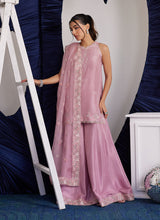 Load image into Gallery viewer, FARAH TALIB AZIZ | LUNA EID &#39;25 Pakistani designer suits is available @lebaasonline. We have various Pakistani Bridal dresses online available in brands such as Mari B, Imrozia, Suffuse pret 2025 is best for evening/party wear. Get express shipping in UK, USA, France, Belgium from Lebaasonline in Pakistani SALE