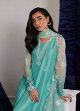 Load image into Gallery viewer, FARAH TALIB AZIZ | LUNA EID &#39;25 Pakistani designer suits is available @lebaasonline. We have various Pakistani Bridal dresses online available in brands such as Mari B, Imrozia, Suffuse pret 2025 is best for evening/party wear. Get express shipping in UK, USA, France, Belgium from Lebaasonline in Pakistani SALE