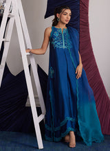 Load image into Gallery viewer, FARAH TALIB AZIZ | LUNA EID &#39;25 Pakistani designer suits is available @lebaasonline. We have various Pakistani Bridal dresses online available in brands such as Mari B, Imrozia, Suffuse pret 2025 is best for evening/party wear. Get express shipping in UK, USA, France, Belgium from Lebaasonline in Pakistani SALE