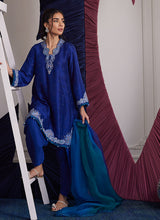 Load image into Gallery viewer, FARAH TALIB AZIZ | LUNA EID &#39;25 Pakistani designer suits is available @lebaasonline. We have various Pakistani Bridal dresses online available in brands such as Mari B, Imrozia, Suffuse pret 2025 is best for evening/party wear. Get express shipping in UK, USA, France, Belgium from Lebaasonline in Pakistani SALE