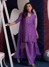Load image into Gallery viewer, FARAH TALIB AZIZ | LUNA EID &#39;25 Pakistani designer suits is available @lebaasonline. We have various Pakistani Bridal dresses online available in brands such as Mari B, Imrozia, Suffuse pret 2025 is best for evening/party wear. Get express shipping in UK, USA, France, Belgium from Lebaasonline in Pakistani SALE