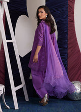Load image into Gallery viewer, FARAH TALIB AZIZ | LUNA EID &#39;25 Pakistani designer suits is available @lebaasonline. We have various Pakistani Bridal dresses online available in brands such as Mari B, Imrozia, Suffuse pret 2025 is best for evening/party wear. Get express shipping in UK, USA, France, Belgium from Lebaasonline in Pakistani SALE