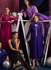 FARAH TALIB AZIZ | LUNA EID '25 Pakistani designer suits is available @lebaasonline. We have various Pakistani Bridal dresses online available in brands such as Mari B, Imrozia, Suffuse pret 2025 is best for evening/party wear. Get express shipping in UK, USA, France, Belgium from Lebaasonline in Pakistani SALE