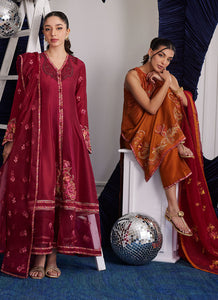 FARAH TALIB AZIZ | LUNA EID '25 Pakistani designer suits is available @lebaasonline. We have various Pakistani Bridal dresses online available in brands such as Mari B, Imrozia, Suffuse pret 2025 is best for evening/party wear. Get express shipping in UK, USA, France, Belgium from Lebaasonline in Pakistani SALE