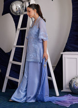 Load image into Gallery viewer, FARAH TALIB AZIZ | LUNA EID &#39;25 Pakistani designer suits is available @lebaasonline. We have various Pakistani Bridal dresses online available in brands such as Mari B, Imrozia, Suffuse pret 2025 is best for evening/party wear. Get express shipping in UK, USA, France, Belgium from Lebaasonline in Pakistani SALE