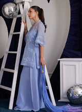 Load image into Gallery viewer, FARAH TALIB AZIZ | LUNA EID &#39;25 Pakistani designer suits is available @lebaasonline. We have various Pakistani Bridal dresses online available in brands such as Mari B, Imrozia, Suffuse pret 2025 is best for evening/party wear. Get express shipping in UK, USA, France, Belgium from Lebaasonline in Pakistani SALE