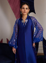 Load image into Gallery viewer, FARAH TALIB AZIZ | LUNA EID &#39;25 Pakistani designer suits is available @lebaasonline. We have various Pakistani Bridal dresses online available in brands such as Mari B, Imrozia, Suffuse pret 2025 is best for evening/party wear. Get express shipping in UK, USA, France, Belgium from Lebaasonline in Pakistani SALE
