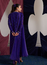 Load image into Gallery viewer, FARAH TALIB AZIZ | LUNA EID &#39;25 Pakistani designer suits is available @lebaasonline. We have various Pakistani Bridal dresses online available in brands such as Mari B, Imrozia, Suffuse pret 2025 is best for evening/party wear. Get express shipping in UK, USA, France, Belgium from Lebaasonline in Pakistani SALE