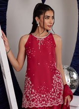 Load image into Gallery viewer, FARAH TALIB AZIZ | LUNA EID &#39;25 Pakistani designer suits is available @lebaasonline. We have various Pakistani Bridal dresses online available in brands such as Mari B, Imrozia, Suffuse pret 2025 is best for evening/party wear. Get express shipping in UK, USA, France, Belgium from Lebaasonline in Pakistani SALE