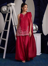 Load image into Gallery viewer, FARAH TALIB AZIZ | LUNA EID &#39;25 Pakistani designer suits is available @lebaasonline. We have various Pakistani Bridal dresses online available in brands such as Mari B, Imrozia, Suffuse pret 2025 is best for evening/party wear. Get express shipping in UK, USA, France, Belgium from Lebaasonline in Pakistani SALE