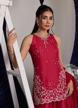Load image into Gallery viewer, FARAH TALIB AZIZ | LUNA EID &#39;25 Pakistani designer suits is available @lebaasonline. We have various Pakistani Bridal dresses online available in brands such as Mari B, Imrozia, Suffuse pret 2025 is best for evening/party wear. Get express shipping in UK, USA, France, Belgium from Lebaasonline in Pakistani SALE