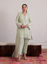 Load image into Gallery viewer, FARAH TALIB AZIZ | LUNA EID &#39;25 Pakistani designer suits is available @lebaasonline. We have various Pakistani Bridal dresses online available in brands such as Mari B, Imrozia, Suffuse pret 2025 is best for evening/party wear. Get express shipping in UK, USA, France, Belgium from Lebaasonline in Pakistani SALE