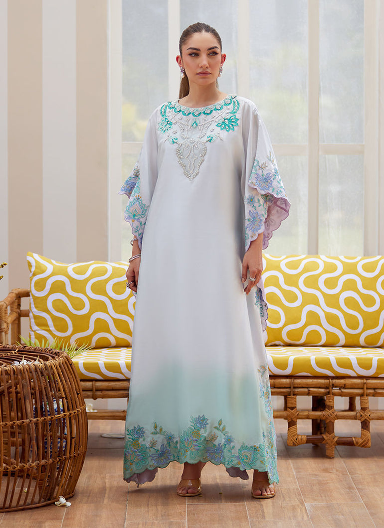 FARAH TALIB AZIZ | TARA LUXE II '25 Pakistani designer suits is available @lebaasonline. We have various Pakistani Bridal dresses online available in brands such as Mari B, Imrozia, Suffuse pret 2025 is best for evening/party wear. Get express shipping in UK, USA, France, Belgium from Lebaasonline in Pakistani SALE