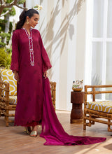 Load image into Gallery viewer, FARAH TALIB AZIZ | TARA LUXE II &#39;25 Pakistani designer suits is available @lebaasonline. We have various Pakistani Bridal dresses online available in brands such as Mari B, Imrozia, Suffuse pret 2025 is best for evening/party wear. Get express shipping in UK, USA, France, Belgium from Lebaasonline in Pakistani SALE