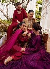 Load image into Gallery viewer, FARAH TALIB AZIZ | TARA LUXE II &#39;25 Pakistani designer suits is available @lebaasonline. We have various Pakistani Bridal dresses online available in brands such as Mari B, Imrozia, Suffuse pret 2025 is best for evening/party wear. Get express shipping in UK, USA, France, Belgium from Lebaasonline in Pakistani SALE
