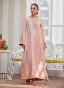 FARAH TALIB AZIZ | TARA LUXE II '25 Pakistani designer suits is available @lebaasonline. We have various Pakistani Bridal dresses online available in brands such as Mari B, Imrozia, Suffuse pret 2025 is best for evening/party wear. Get express shipping in UK, USA, France, Belgium from Lebaasonline in Pakistani SALE
