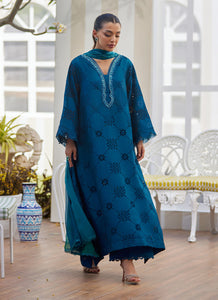 FARAH TALIB AZIZ | TARA LUXE II '25 Pakistani designer suits is available @lebaasonline. We have various Pakistani Bridal dresses online available in brands such as Mari B, Imrozia, Suffuse pret 2025 is best for evening/party wear. Get express shipping in UK, USA, France, Belgium from Lebaasonline in Pakistani SALE