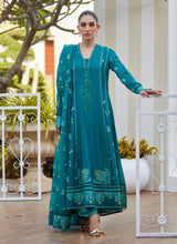 Load image into Gallery viewer, FARAH TALIB AZIZ | TARA LUXE II &#39;25 Pakistani designer suits is available @lebaasonline. We have various Pakistani Bridal dresses online available in brands such as Mari B, Imrozia, Suffuse pret 2025 is best for evening/party wear. Get express shipping in UK, USA, France, Belgium from Lebaasonline in Pakistani SALE