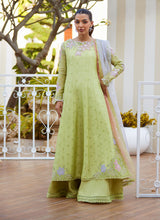 Load image into Gallery viewer, FARAH TALIB AZIZ | TARA LUXE II &#39;25 Pakistani designer suits is available @lebaasonline. We have various Pakistani Bridal dresses online available in brands such as Mari B, Imrozia, Suffuse pret 2025 is best for evening/party wear. Get express shipping in UK, USA, France, Belgium from Lebaasonline in Pakistani SALE