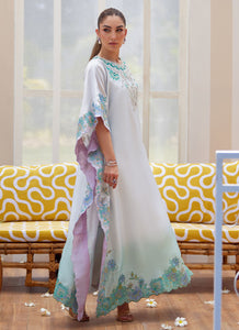FARAH TALIB AZIZ | TARA LUXE II '25 Pakistani designer suits is available @lebaasonline. We have various Pakistani Bridal dresses online available in brands such as Mari B, Imrozia, Suffuse pret 2025 is best for evening/party wear. Get express shipping in UK, USA, France, Belgium from Lebaasonline in Pakistani SALE