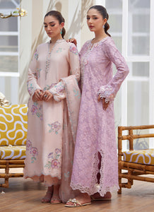 FARAH TALIB AZIZ | TARA LUXE II '25 Pakistani designer suits is available @lebaasonline. We have various Pakistani Bridal dresses online available in brands such as Mari B, Imrozia, Suffuse pret 2025 is best for evening/party wear. Get express shipping in UK, USA, France, Belgium from Lebaasonline in Pakistani SALE