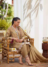 Load image into Gallery viewer, FARAH TALIB AZIZ | TARA LUXE II &#39;25 Pakistani designer suits is available @lebaasonline. We have various Pakistani Bridal dresses online available in brands such as Mari B, Imrozia, Suffuse pret 2025 is best for evening/party wear. Get express shipping in UK, USA, France, Belgium from Lebaasonline in Pakistani SALE