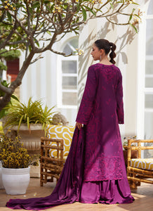FARAH TALIB AZIZ | TARA LUXE II '25 Pakistani designer suits is available @lebaasonline. We have various Pakistani Bridal dresses online available in brands such as Mari B, Imrozia, Suffuse pret 2025 is best for evening/party wear. Get express shipping in UK, USA, France, Belgium from Lebaasonline in Pakistani SALE