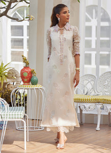 FARAH TALIB AZIZ | TARA LUXE II '25 Pakistani designer suits is available @lebaasonline. We have various Pakistani Bridal dresses online available in brands such as Mari B, Imrozia, Suffuse pret 2025 is best for evening/party wear. Get express shipping in UK, USA, France, Belgium from Lebaasonline in Pakistani SALE