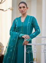 Load image into Gallery viewer, FARAH TALIB AZIZ | TARA LUXE II &#39;25 Pakistani designer suits is available @lebaasonline. We have various Pakistani Bridal dresses online available in brands such as Mari B, Imrozia, Suffuse pret 2025 is best for evening/party wear. Get express shipping in UK, USA, France, Belgium from Lebaasonline in Pakistani SALE