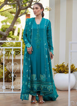 Load image into Gallery viewer, FARAH TALIB AZIZ | TARA LUXE II &#39;25 Pakistani designer suits is available @lebaasonline. We have various Pakistani Bridal dresses online available in brands such as Mari B, Imrozia, Suffuse pret 2025 is best for evening/party wear. Get express shipping in UK, USA, France, Belgium from Lebaasonline in Pakistani SALE