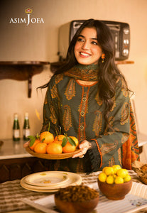 Asim Jofa Printed Lawn '25 | AJUUB-22