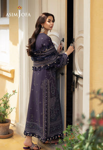 Asim Jofa | Pashmina | Embroidered Twill | AJKI-05