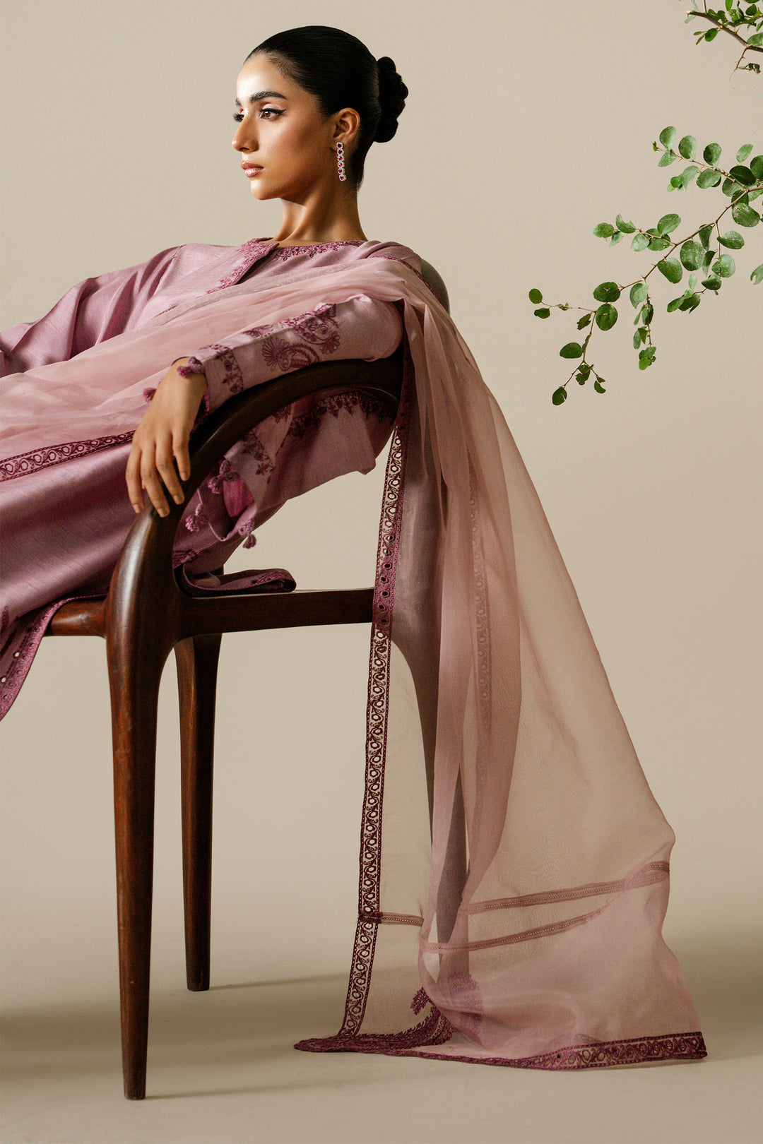 Buy ZAHA | SERAE SILK '25 Online Pakistani designer dresses at Great Price! Available For Next Day Delivery in UK, France & Germany. Zaha dresses created by Khadija Shah from Pakistan & for SALE in the UK, USA, Manchester & London. Book now ready to wear & unstitched at Lebaasonline.