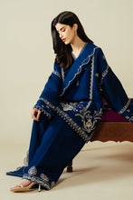 Load image into Gallery viewer, Buy ZAHA | SERAE SILK &#39;25 Online Pakistani designer dresses at Great Price! Available For Next Day Delivery in UK, France &amp; Germany. Zaha dresses created by Khadija Shah from Pakistan &amp; for SALE in the UK, USA, Manchester &amp; London. Book now ready to wear &amp; unstitched at Lebaasonline.