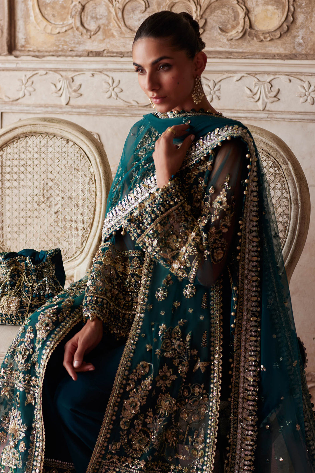 Buy Zaha by KHADIJAH SHAH Gossamer Collection 2025 Online at Great Price! Available For Next Day Delivery in UK, France & Germany. Zaha dresses created by Khadija Shah from Pakistan & for SALE in the UK, USA, Manchester & London. Book now ready to wear & unstitched