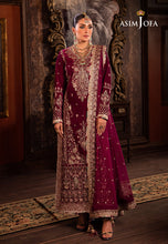 Load image into Gallery viewer, Buy ASIM JOFA | MAKHMAL - WEDDING VELVET Collection this New collection of ASIM JOFA WINTER LAWN COLLECTION 2023 from our website. We have various PAKISTANI DRESSES ONLINE IN UK, ASIM JOFA CHIFFON COLLECTION. Get your unstitched or customized PAKISATNI BOUTIQUE IN UK, USA, UAE, FRACE , QATAR, DUBAI from Lebaasonline 