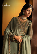 Load image into Gallery viewer, Buy ASIM JOFA | Luxury Festive Chiffon Collection this New collection of ASIM JOFA WEDDING LAWN COLLECTION 2025 from our website. We have various PAKISTANI DRESSES ONLINE IN UK, ASIM JOFA CHIFFON COLLECTION. Get your unstitched or customized PAKISATNI BOUTIQUE IN UK, USA, UAE, FRACE , QATAR, DUBAI from Lebaasonline @ sale