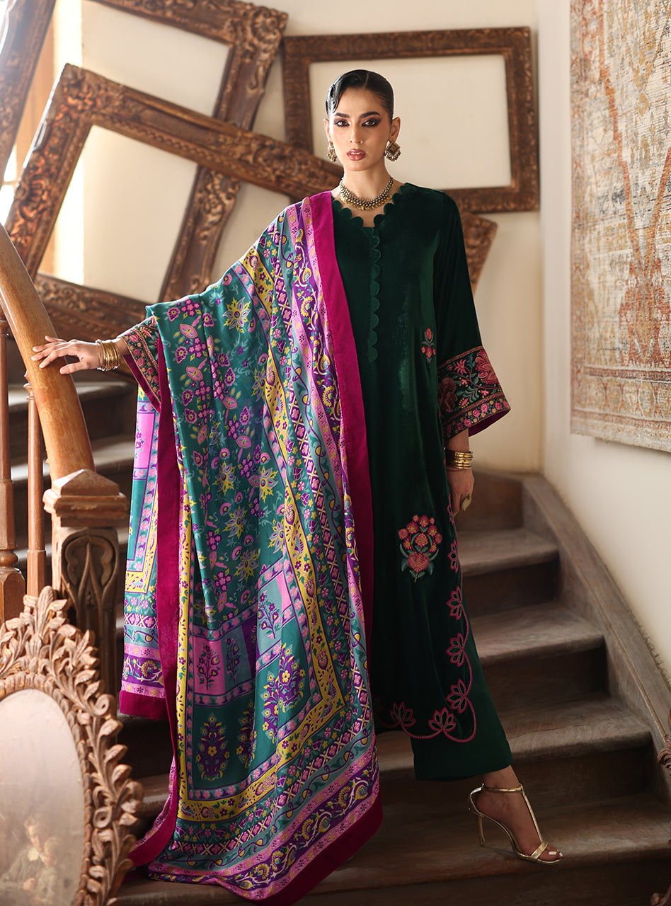 ZAINAB CHOTTANI VELURA VELVET EDIT '25 Velvet salwar kameez UK, Embroidered Collection at our Pakistani Designer Dresses Online Boutique. Pakistani Clothes Online UK- SALE, Zainab Chottani Wedding Suits, Luxury Lawn & Bridal Wear & Ready Made Suits for Pakistani Party Wear UK on Discount Price