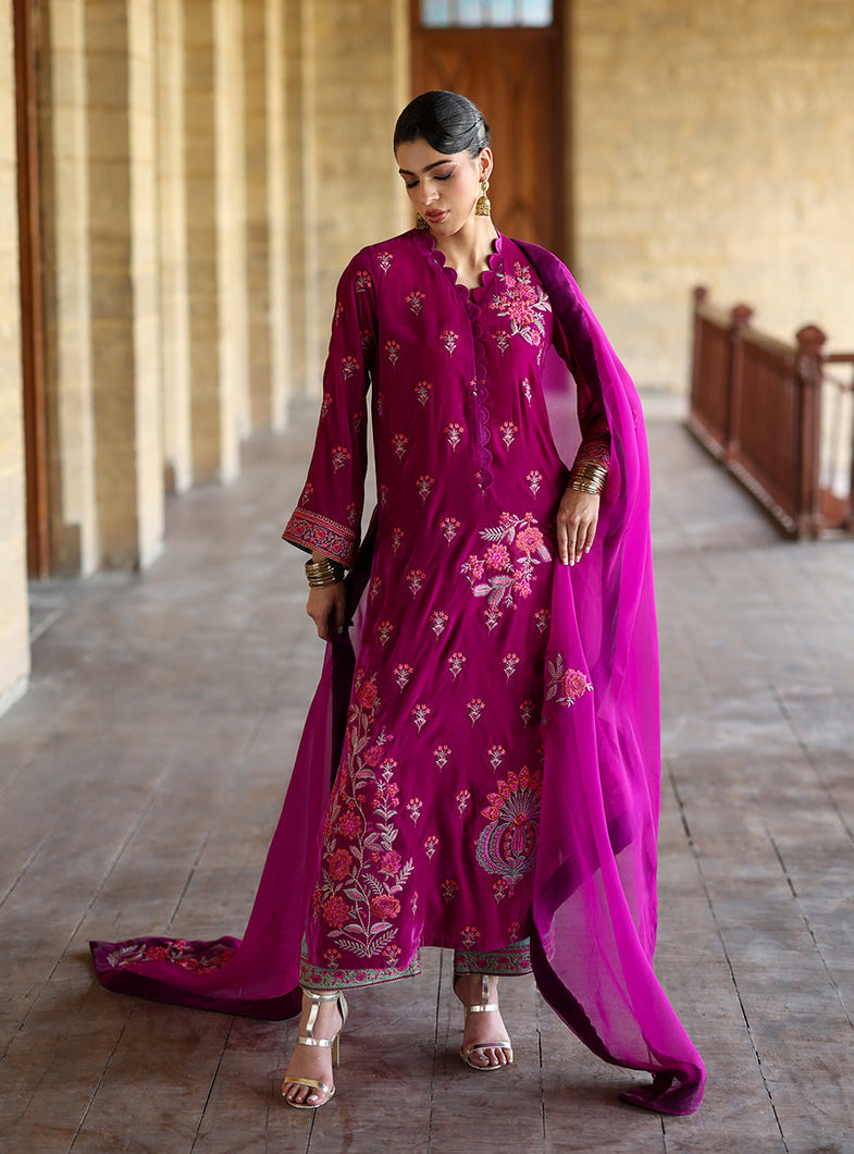 ZAINAB CHOTTANI VELURA VELVET EDIT '25 Velvet salwar kameez UK, Embroidered Collection at our Pakistani Designer Dresses Online Boutique. Pakistani Clothes Online UK- SALE, Zainab Chottani Wedding Suits, Luxury Lawn & Bridal Wear & Ready Made Suits for Pakistani Party Wear UK on Discount Price