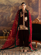 Load image into Gallery viewer, ZAINAB CHOTTANI VELURA VELVET EDIT &#39;25 Velvet salwar kameez UK, Embroidered Collection at our Pakistani Designer Dresses Online Boutique. Pakistani Clothes Online UK- SALE, Zainab Chottani Wedding Suits, Luxury Lawn &amp; Bridal Wear &amp; Ready Made Suits for Pakistani Party Wear UK on Discount Price