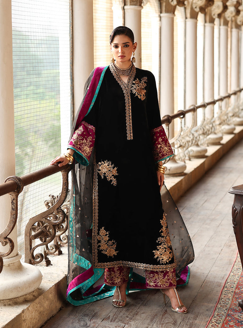ZAINAB CHOTTANI VELURA VELVET EDIT '25 Velvet salwar kameez UK, Embroidered Collection at our Pakistani Designer Dresses Online Boutique. Pakistani Clothes Online UK- SALE, Zainab Chottani Wedding Suits, Luxury Lawn & Bridal Wear & Ready Made Suits for Pakistani Party Wear UK on Discount Price