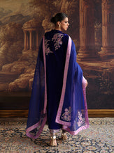 Load image into Gallery viewer, ZAINAB CHOTTANI VELURA VELVET EDIT &#39;25 Velvet salwar kameez UK, Embroidered Collection at our Pakistani Designer Dresses Online Boutique. Pakistani Clothes Online UK- SALE, Zainab Chottani Wedding Suits, Luxury Lawn &amp; Bridal Wear &amp; Ready Made Suits for Pakistani Party Wear UK on Discount Price