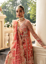 Load image into Gallery viewer, GULAAL | Embroidered Chiffon Pakistani designer dress is available @lebaasonline. The Pakistani Wedding dresses of Maria B, Gulaal can be customized for Bridal/party wear. Get express shipping in UK, USA, France, Germany for Asian Outfits USA. Maria B Sale online can be availed here!!