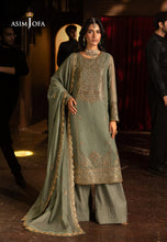 Load image into Gallery viewer, Buy ASIM JOFA | Luxury Festive Chiffon Collection this New collection of ASIM JOFA WEDDING LAWN COLLECTION 2025 from our website. We have various PAKISTANI DRESSES ONLINE IN UK, ASIM JOFA CHIFFON COLLECTION. Get your unstitched or customized PAKISATNI BOUTIQUE IN UK, USA, UAE, FRACE , QATAR, DUBAI from Lebaasonline @ sale