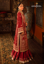 Load image into Gallery viewer, Buy ASIM JOFA | MAKHMAL - WEDDING VELVET Collection this New collection of ASIM JOFA WINTER LAWN COLLECTION 2023 from our website. We have various PAKISTANI DRESSES ONLINE IN UK, ASIM JOFA CHIFFON COLLECTION. Get your unstitched or customized PAKISATNI BOUTIQUE IN UK, USA, UAE, FRACE , QATAR, DUBAI from Lebaasonline 