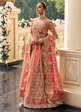 Load image into Gallery viewer, GULAAL | Embroidered Chiffon Pakistani designer dress is available @lebaasonline. The Pakistani Wedding dresses of Maria B, Gulaal can be customized for Bridal/party wear. Get express shipping in UK, USA, France, Germany for Asian Outfits USA. Maria B Sale online can be availed here!!