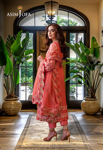 Asim Jofa | Luxury CAMBRIC 3 PCS '24 | AJFILE-07